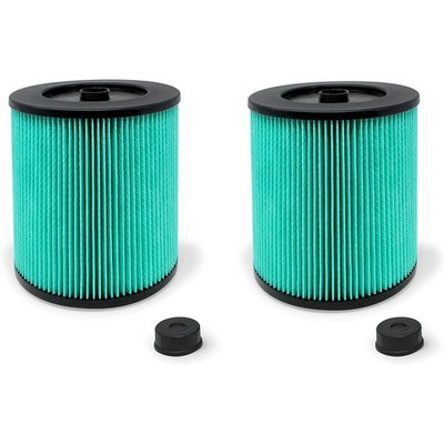 (2) Fits For Shop-Vac DVC Vacuum Cleaner Craftsman 17912 Green Filters # FO-251