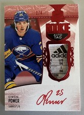 2022-23 Upper Deck The Cup Owen Power Rookie Auto Tag 2/4 #148 Sabres