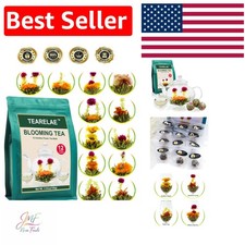 Blooming Tea Flowers - 12pcs Individually Sealed Flowering Balls - Hand-Tied ...