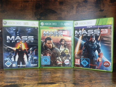 Microsoft Mass Effect 1-3 Spielepaket   Xbox 360   PAL   USK 16