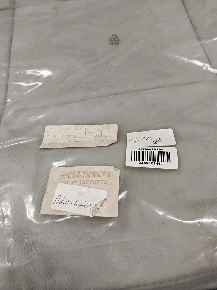 NUEVO OE Saab 9-3 l50 LH Asiento Delantero Cubierta Inferior Cuero Tapizado 12770772 Foto 2 de 3