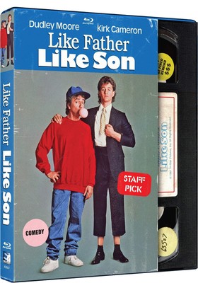 Like Father Like Son - Retro VHS (Blu-ray) Dudley Moore Kirk Cameron Sean Astin