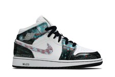 Air Jordan Air Jordan 1 Mid SE GS 'Take Flight' BQ6931-114 Kids Shoes