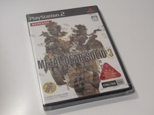 Metal Gear Solid 3 Snake Eater PS2 Konami Japanese Version New Sealed Japan