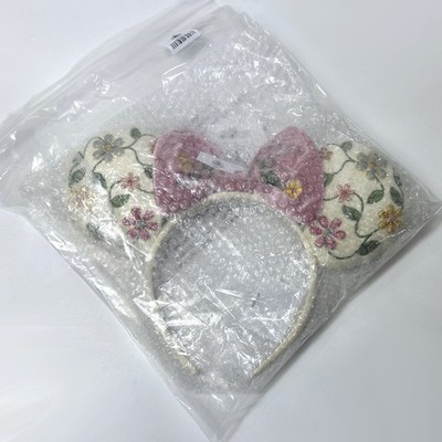 Disney Parks Baublebar Minnie Mouse Floral Ear Headband  display picture 1