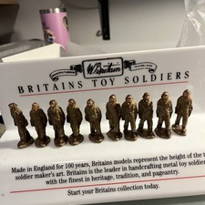 Vintage Timpo Composition Toy Soldier RAF Airman Pilot WW2 -RARE 