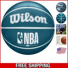 NBA DRV Series Basketball - Official Size 7, Blue for Outdoor Play Training
