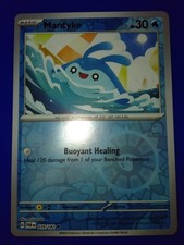 Pokemon Paradox Rift Mantyke Reverse Holo Card 39/182 (MINT-NEAR MINT)