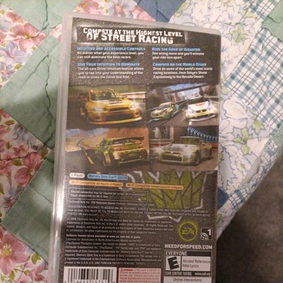 Need for Speed: ProStreet (Sony PSP, 2008)