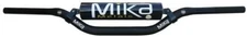 Mika Metals 7/8in. Oversize Handlebar - Mini Low Bend - Black Pad Motorcycle