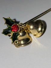  Vintage Hat Pin Christmas