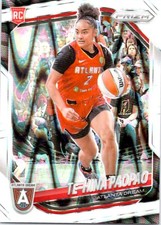2025 Panini Prizm WNBA Te-Hina Paopao #61 White Seismic Prizms Atlanta Dream