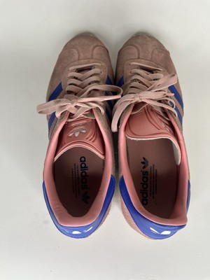 Adidas Gazelle Mens Sportswear Shoes Pink Suede JI2077  display picture 3