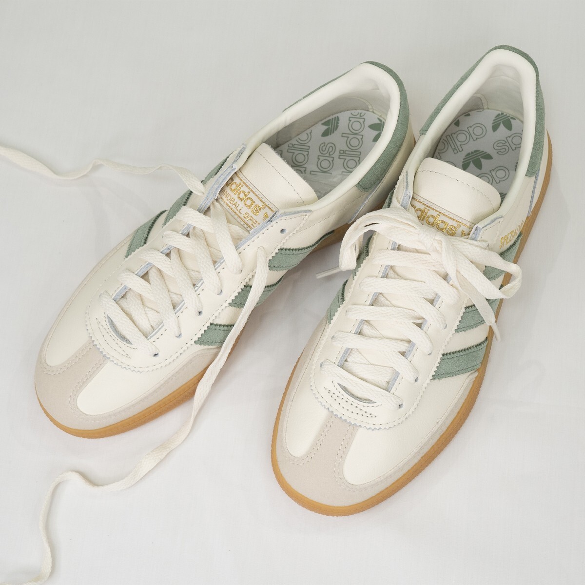 Adidas Originals HANDBALL SPEZIAL Off White/Silver Green