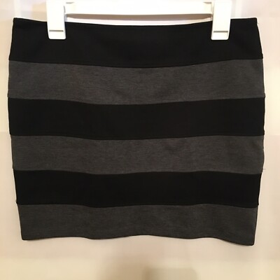 Basic House Women Black Casual Skirt L