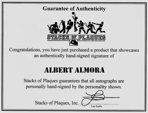 14x26 Auto. Shadow Box A. Almora Chicago Baseball - Picture 2 of 2