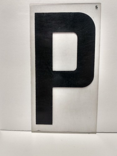 Stewart Co. Outdoor Marquee Rigid Sign Letters 6" on 7" Acrylic Panel A-Z Punctu - Picture 15 of 29