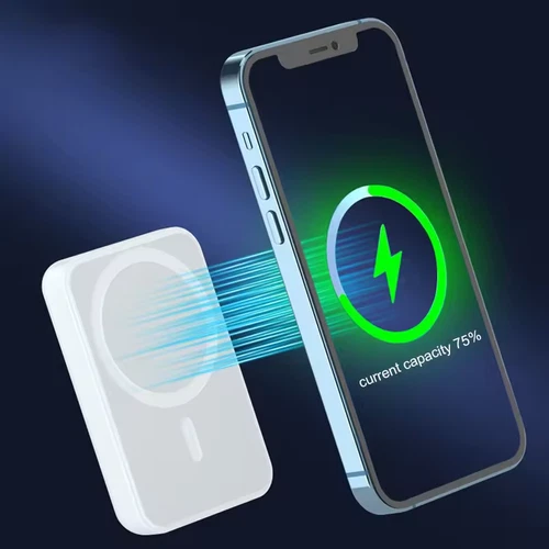 20000mAh Magnetic Power Bank Wireless Battery Pack For iPhone 16/15/14/12 Series - Picture 18 of 19