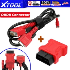 New XTOOL OBD2 Adapter Cable Connector Universal Replacement For D7/D8/D9/ProPad