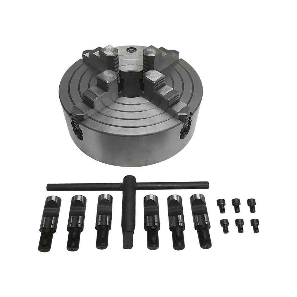 Lathe Chuck 4 Jaw Independent Reversible D-1 Direct Mount K72 250