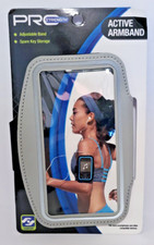Pro Strength Active Armband- Adjustable Band - phone  Spare Key Storage New