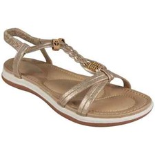 Women's Sandals Ladies Elastic Strappy Summer Open Toes Comfy Flat Ladies Size