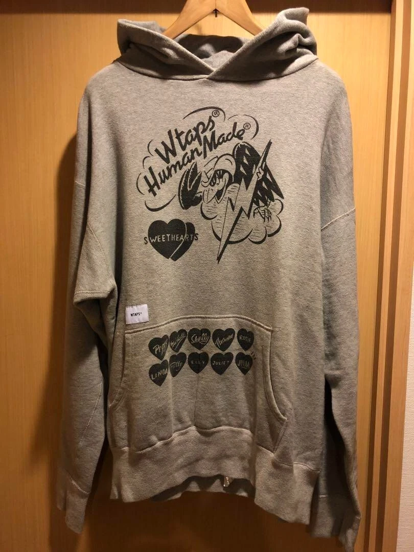 WTAPS x HUMAN MADE 19AW HOODED 2/SWEATSHIRT