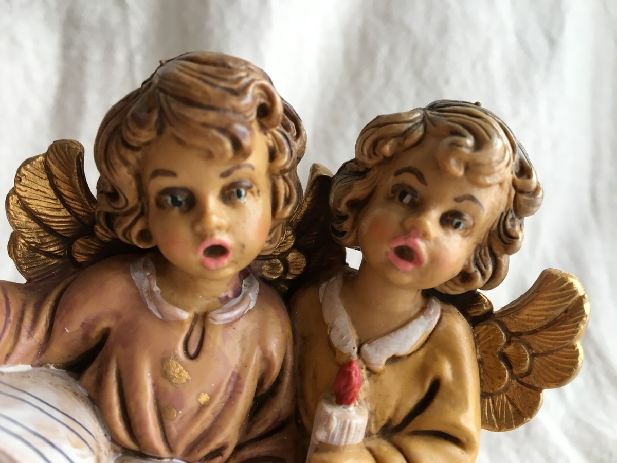 Italy【天使】Mixed Media 12 - G3 Depose Italian Molded Angels | eBay