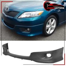 Fits 10-11 Toyota Camry OE Style Front Bumper Lip Lower Spoiler Kit Unpainted PU