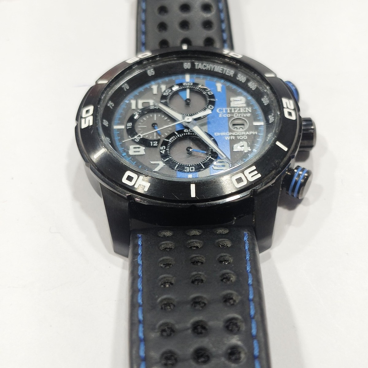 Citizen Eco-drive Chronograph Watch Wr100 B612-s084059 for