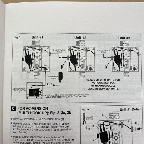 NEW AMERICAN STANDARD 2064.166.295 SERIN PLUG IN POWERED PROXIMITY SENSOR FAUCET - Picture 11 of 15
