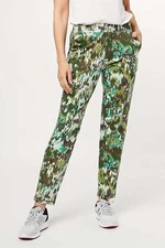 Isaac Mizrahi Live! SOHO Printed Sweatpants Olive