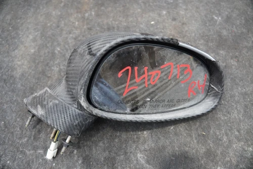 Right Passenger Door Mirror Assembly Carbon Fiber Wrap Dodge Viper 2003-10