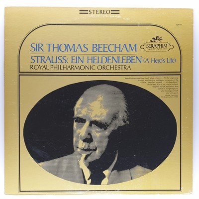 Sir Thomas Beecham - Strauss: ein Heldenleben - Schallplatte Vinyl LP 12''