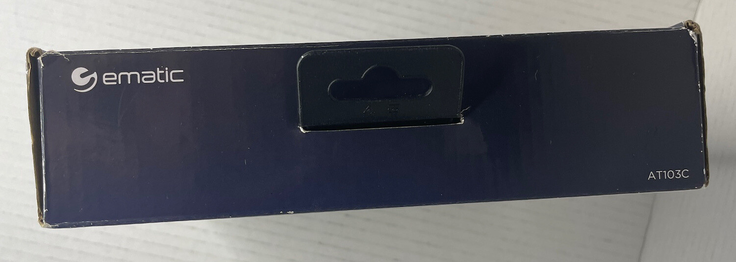 Ematic Digital TV Converter Box w/ LED Display & Builtin DVR (AT103C