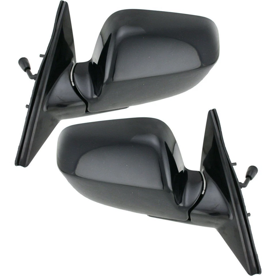 New Driver & Passenger Side Manual Mirror Set For 2000-2002 Honda Accord Sedan - Image 2 of 3