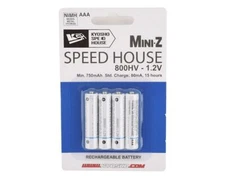 Kyosho Speed House Mini-Z AAA NiMh Batteries (800HV) (4) [KYO71998]