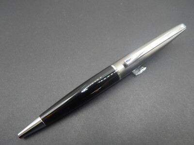 New in Box - Sheaffer Taranis Black Lacquer Gunmetal Cap Twist Ball Point Pen