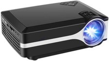 Projector Upgraded 10 Lumens 800x480 Native Resolution LED Video Mini Portable