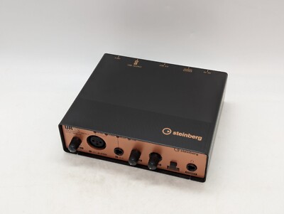Steinberg UR12 USB Audio Interface Sound Mixer schwarz