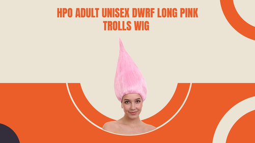 Pink Troll Wig for Cosplay Troll Moxie Dew Drop Halloween Cosplay Party HW-1675 - Video 1 of 1
