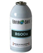 R600a, R600 Refrigerant For AC Charging, Fridges,Freezers,Dehumidifiers (1 Pack)