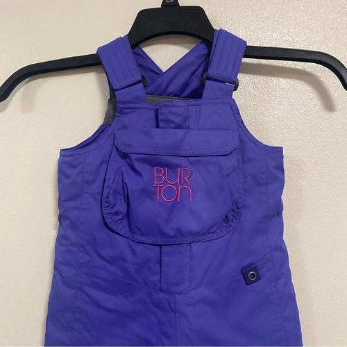 Burton Snow Bibs Kids 3T Purple Snow overal pants - Picture 2 of 15