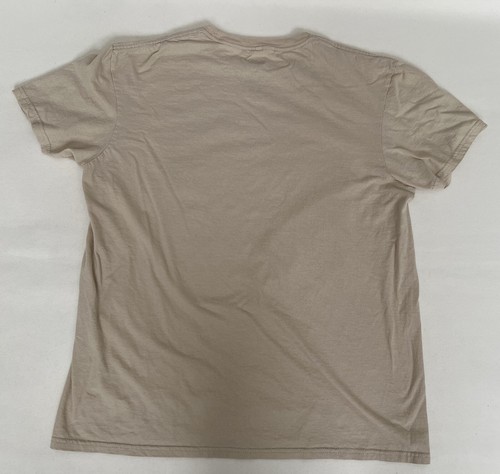 MTV Music Television Retro 80s Men’s Large L Cotton Beige Short Sleeve T-shirt - Picture 11 of 12