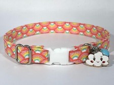 Cat Collar- Rainbows Adjustable Breakaway Safety Quick-Release Collar