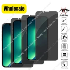 Wholesale Privacy Tempered Screen Glass Protector For iPhone 14/13/12/11/XR/X/8