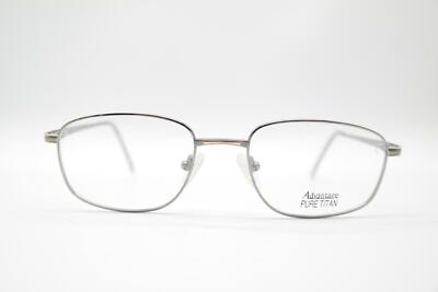 Advantage 9709-361 Titan Silber Gold oval Brille Brillengestell eyeglasses Neu