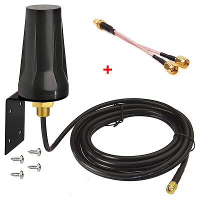 ANTENNA DIPOLO MASCHILE SMA 4G LTE esterna per router Huawei B311 B311s
