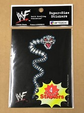 Sealed Vintage 1999 Artbox WWF Super-Size Stickers, Pack Of 4 Stickers