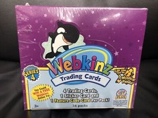 Webkinz Series 4 Trading Cards Box. 36packs Factory Sealed Box..
